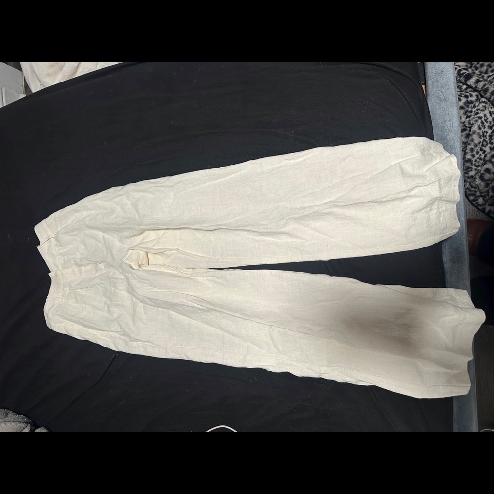 Meshki Wendy Wide Linen Pants - Picture 2 of 3